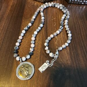 BRIGHTON ART & SOUL LOVE LONG NECKLACE RELIGIOUS CHRISTIAN CHURCH NEW$132